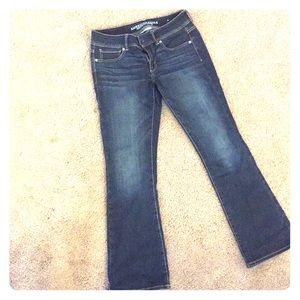 American Eagle Outfitters dark jeans